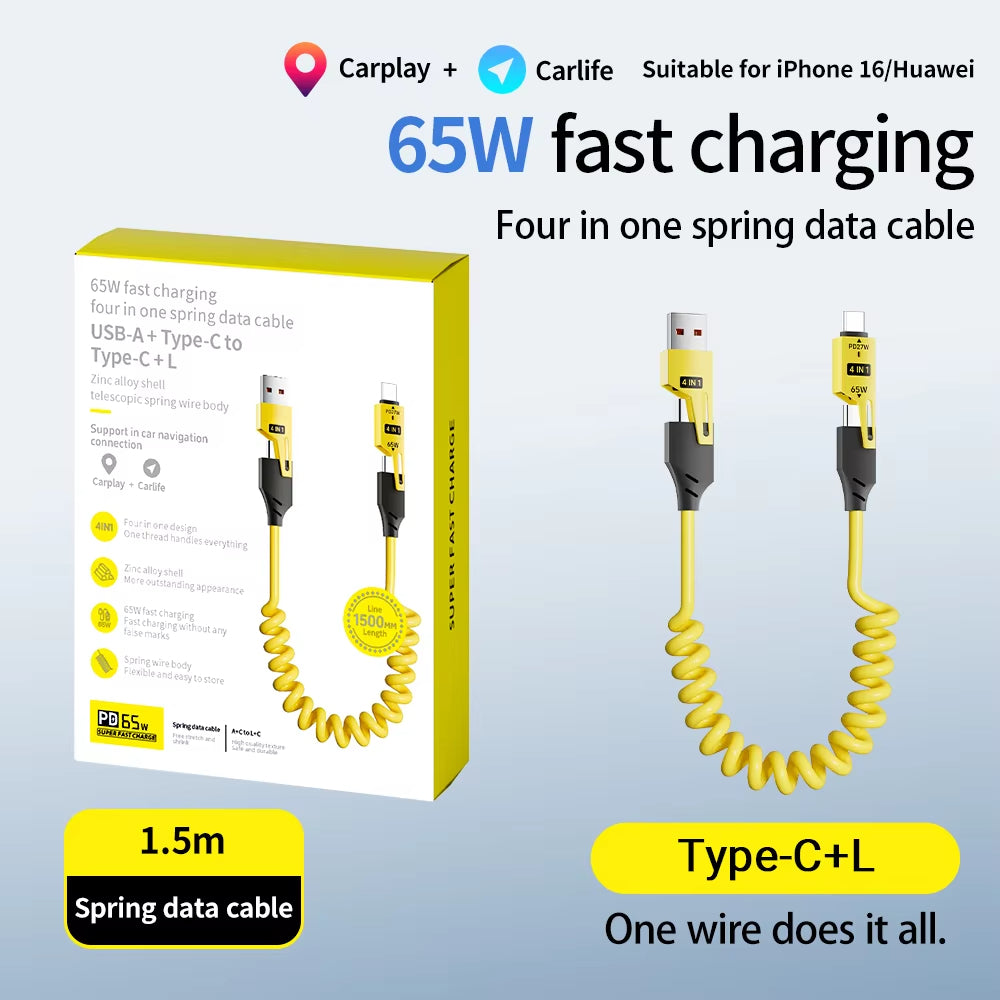 4 in 1 Charging Cable