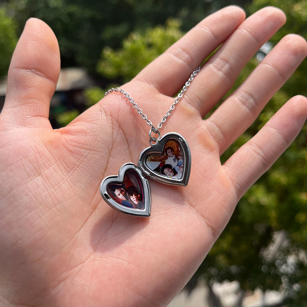 Stainless Steel Heart Jeweley Necklace for Women