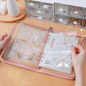 Transparent Jewelry Storage Book