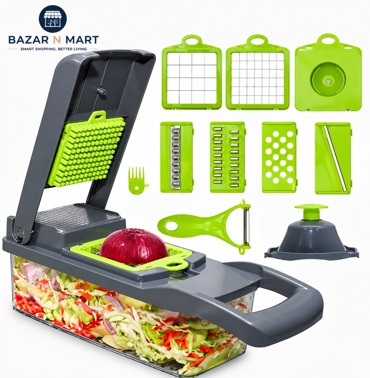 16-in-1 Multifunction Vegetable Chopper