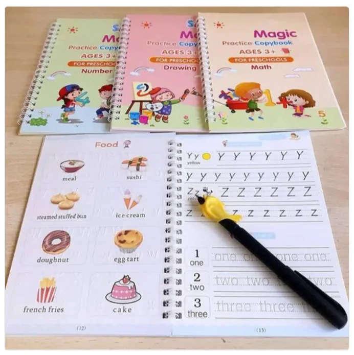 Sank Magic Practice Book for Kids (Set of 4 Books)